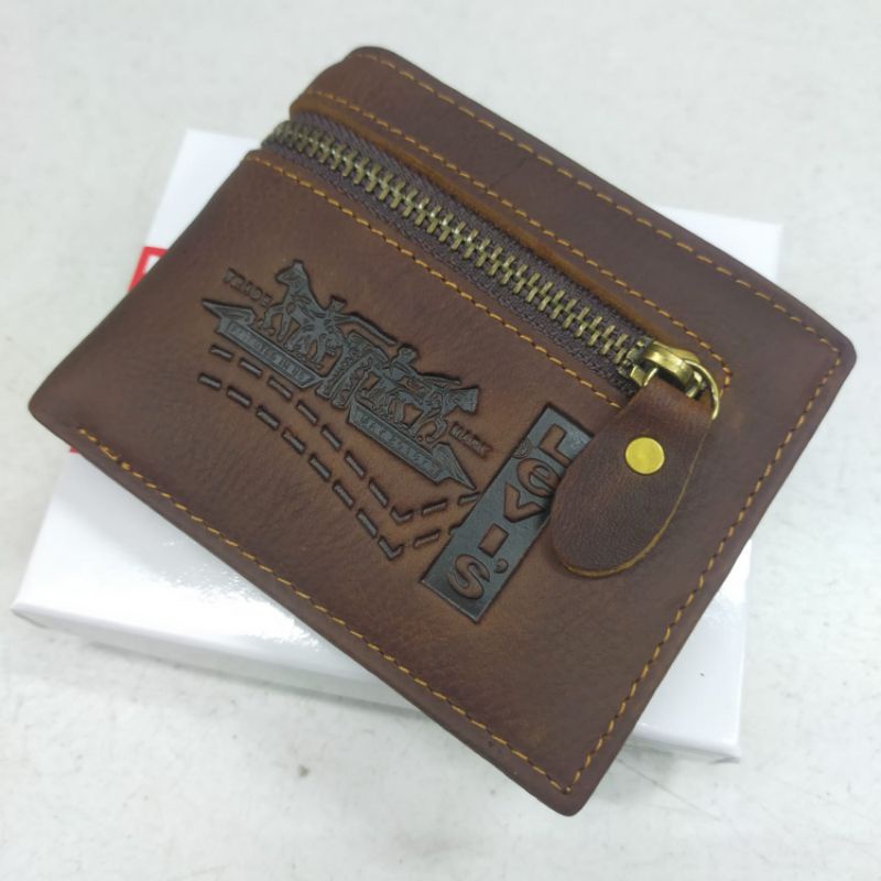 Dompet kulit pria model res depan jenis kulit basah kualitas import #dompet #dompetpria