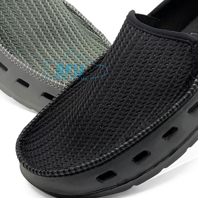 AE954 SUPER PROMO.. SFU SEPATU KARET SLIP ON PRIA ARDILES MICKELSON NU HDF66546F