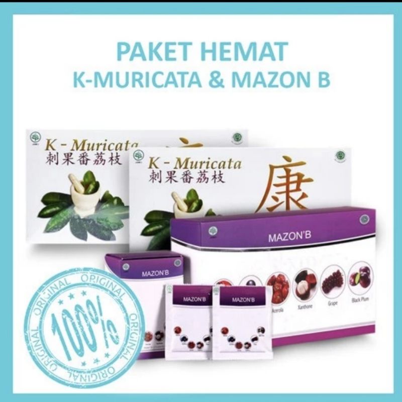 paket K-muricata dan Mazon B Original