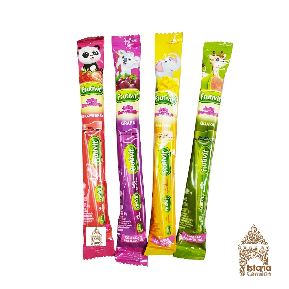 FRUTIVIT Jeli / Jelly Stick Ber-vitamin C Aneka Buah SATUAN