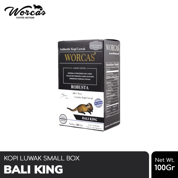 

KOPI LUWAK LIAR BALI KING 100GR - GROUND (BUBUK)