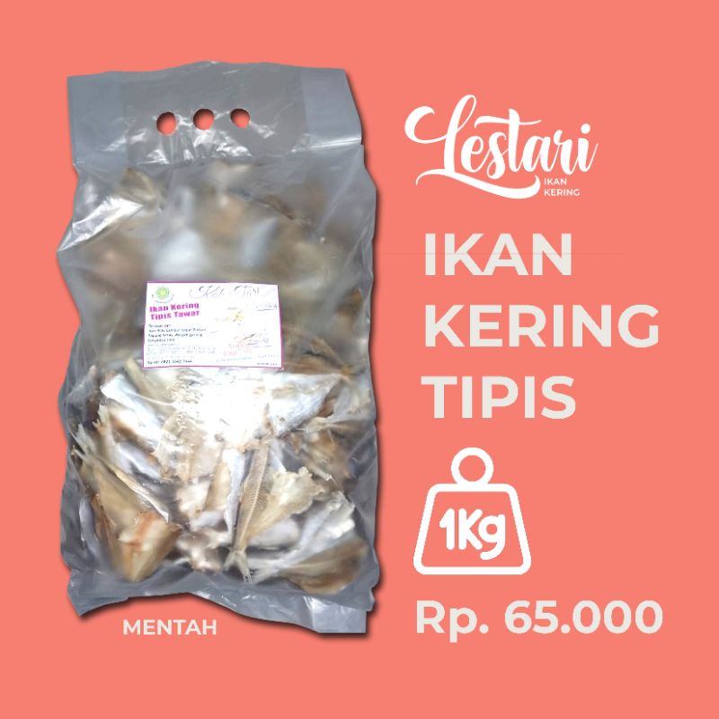 

IKAN KERING 1Kg Mentah