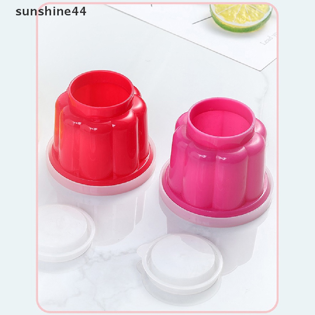 Sunshine 1PC Cetakan Puding / Jelly / Cokelat / Kue Bahan Plastik Reusable