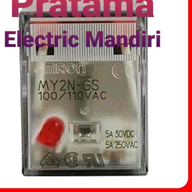 OMRON Relay MY2N-GS MY2N 100VAC 110VAC 100V 110V AC100 AC110 ORIGINAL