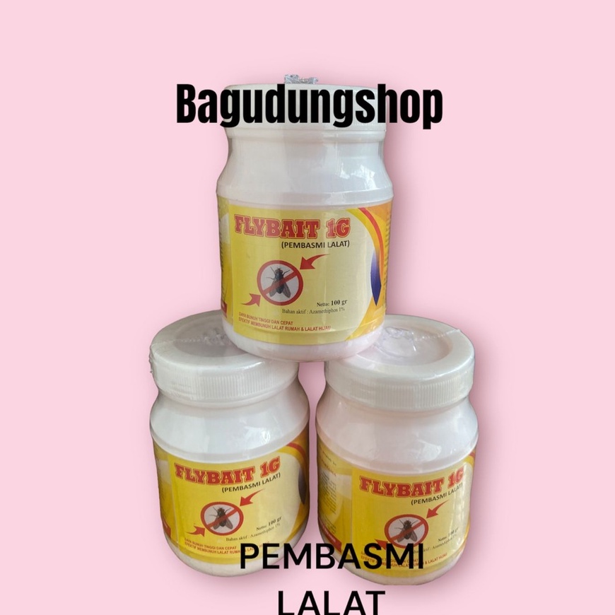 Flybait 1 G - Umpan Pembasmi Lalat SUPER AMPUH - Racun Lalat - Anti Lalat