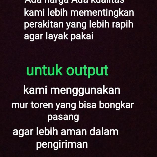 Filter talang aquarium / box aquarium ukuran 60.cm