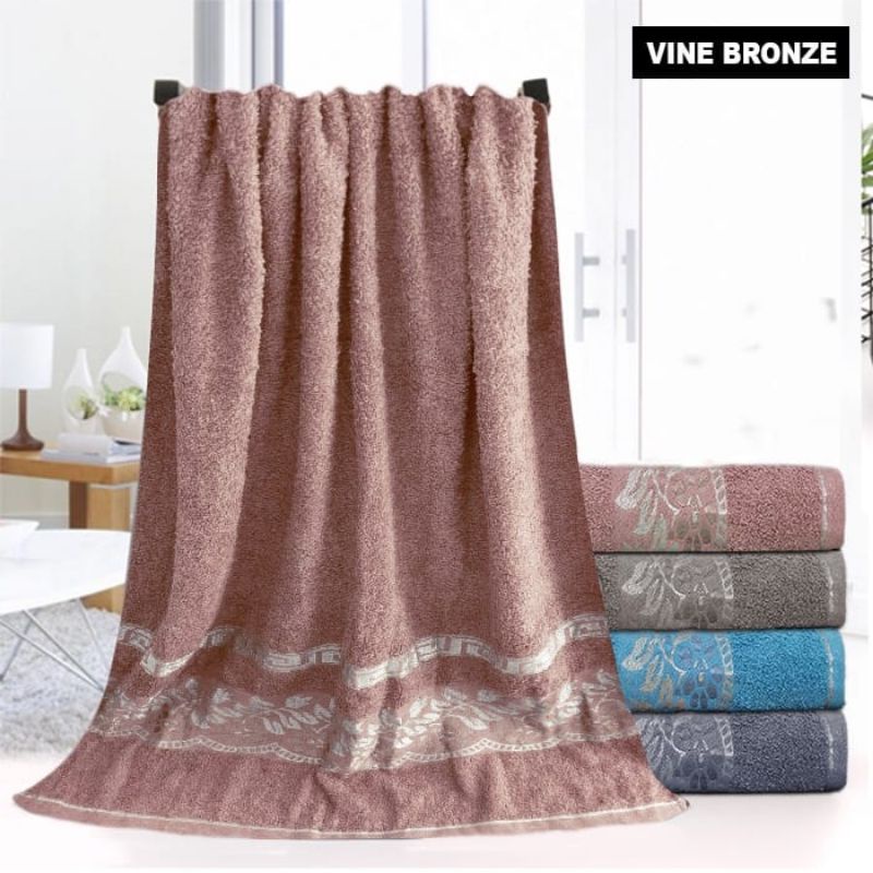 Medan Termurah Size 70x140 handuk mandi dewasa vine royal Handuk bagus import