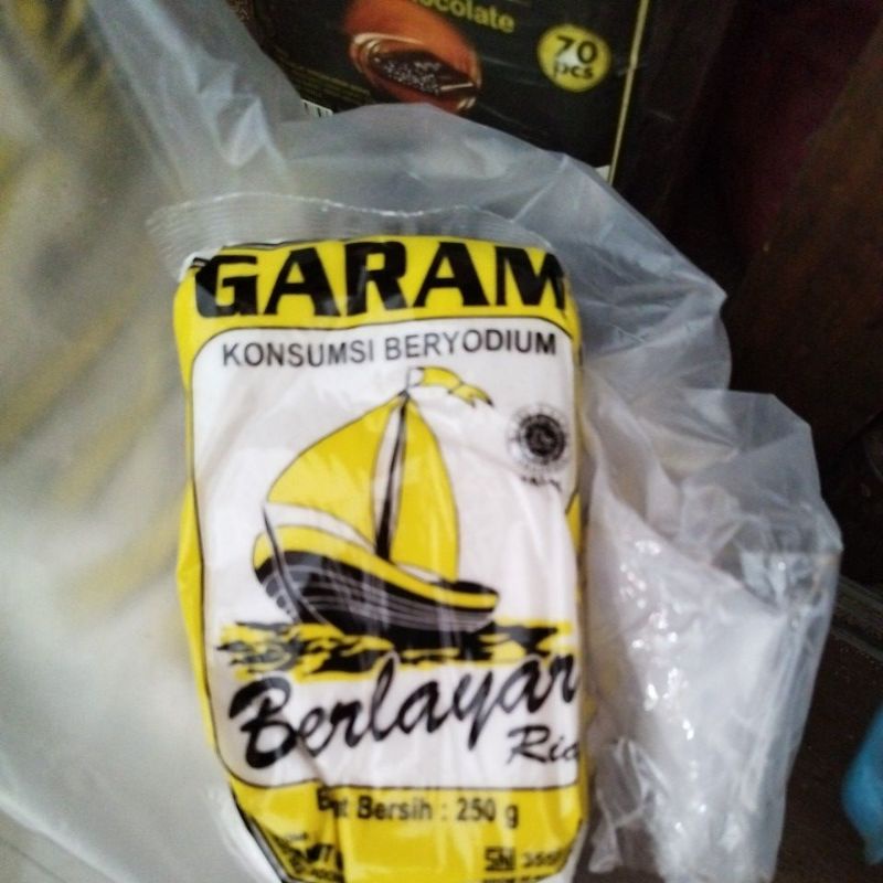 

Garam cap kapal beryodium 250gr