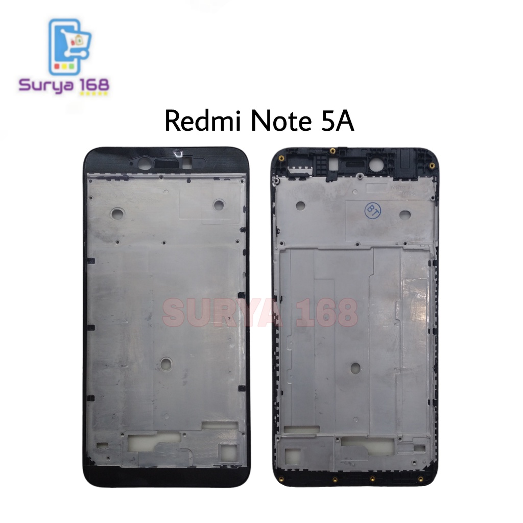 FRAME LCD TULANG TENGAH BEZEL LCD TATAKAN LCD XIAOMI REDMI NOTE 5A COPOTAN MULUS