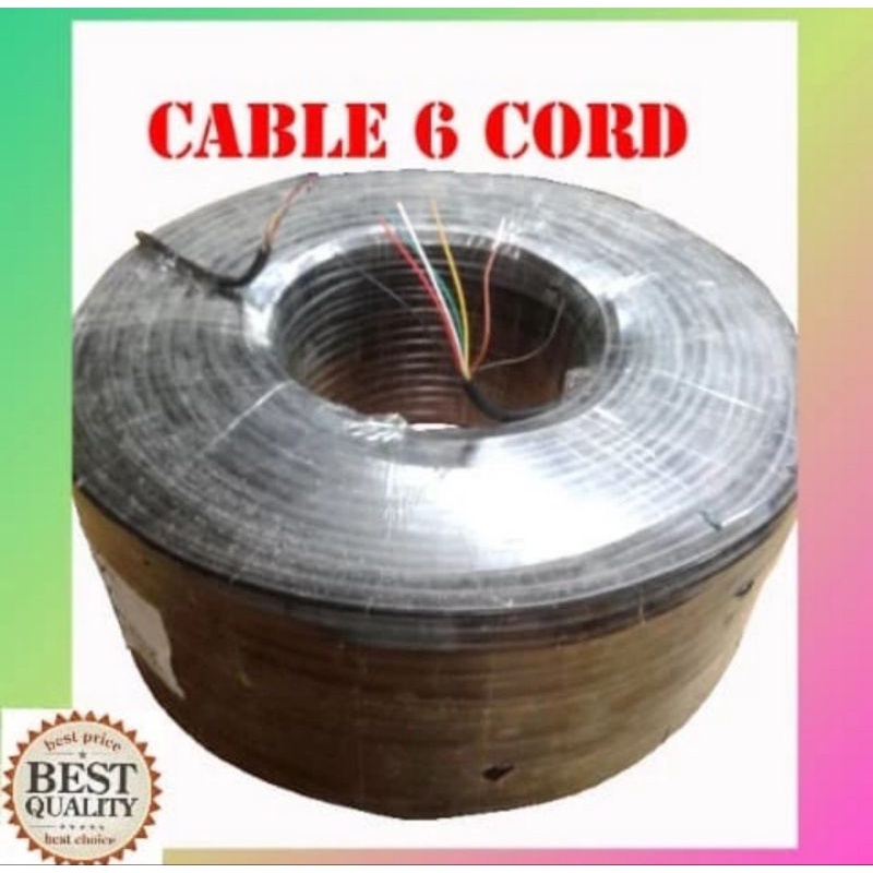 Kabel Cable Brother Union Isi 6 24 AWG 100 Meter Kabel 6c 24 AWG 100 B