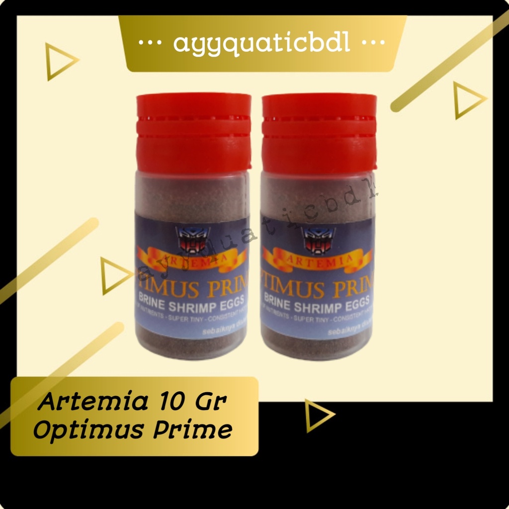 Artemia Tetas | OPTIMUS PRIME | FISHOWNER (FREE Pipet Artemia) alternatif Supreme plus