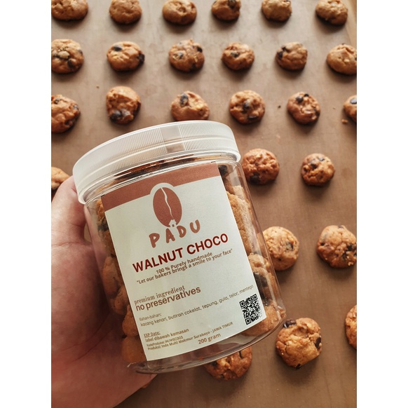 

Walnut Choco Cookies by PADU Bites