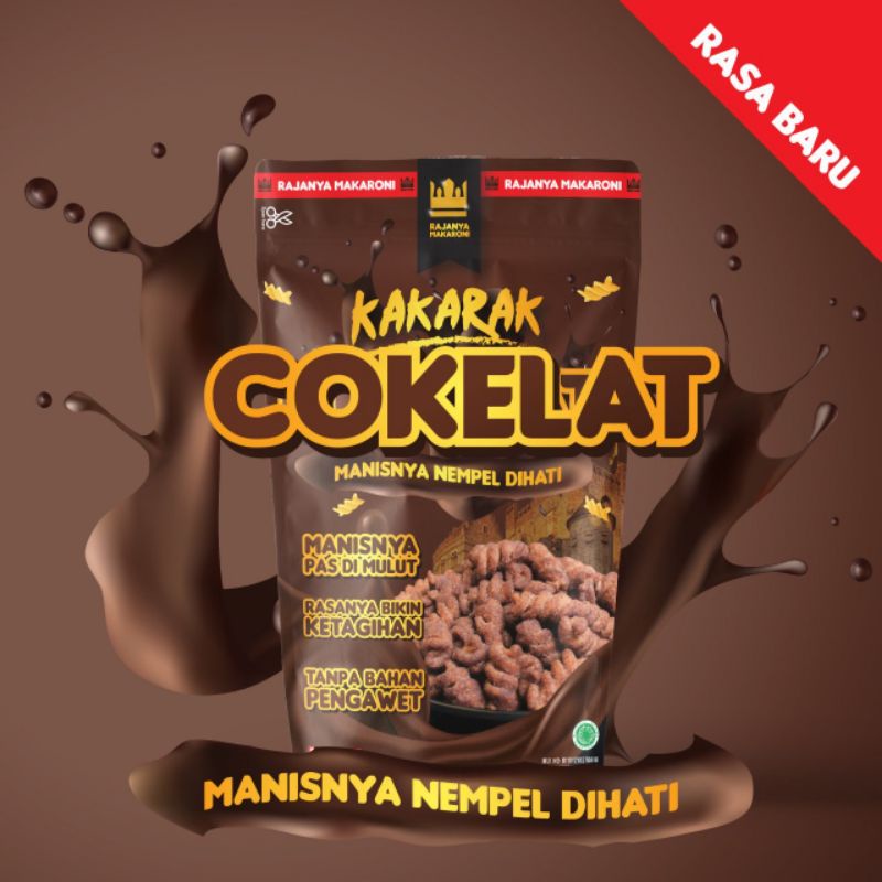 

makaroni kakarak rasa coklat