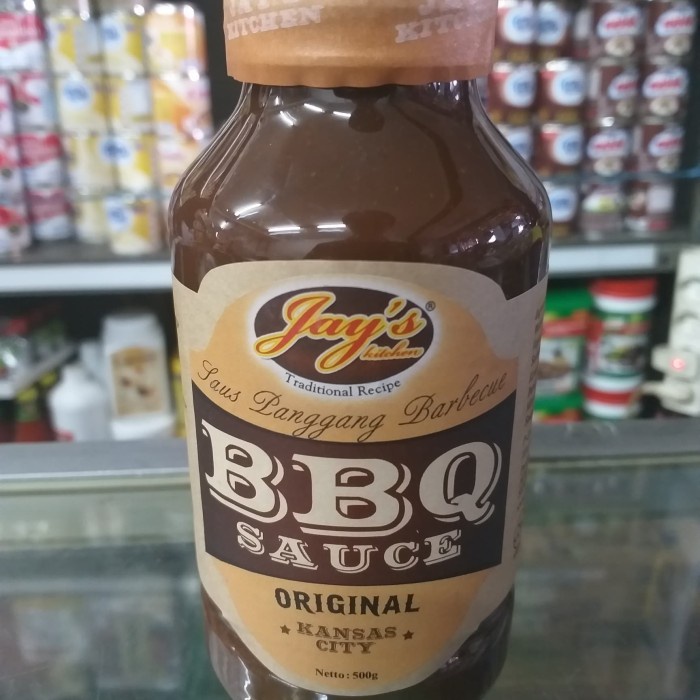 

JAYS BARBEQUE SAUCE 500GR SAUS BARBEQUE BBQ