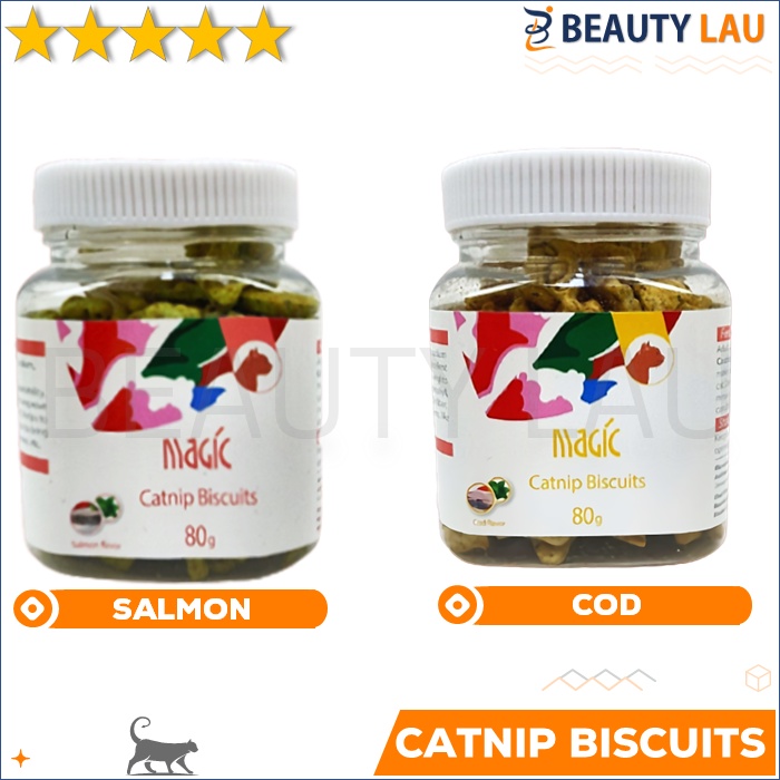 BISKUIT KUCING CATNIP BISCUIT KUCING MAKANAN KUCING MURAH ENAK