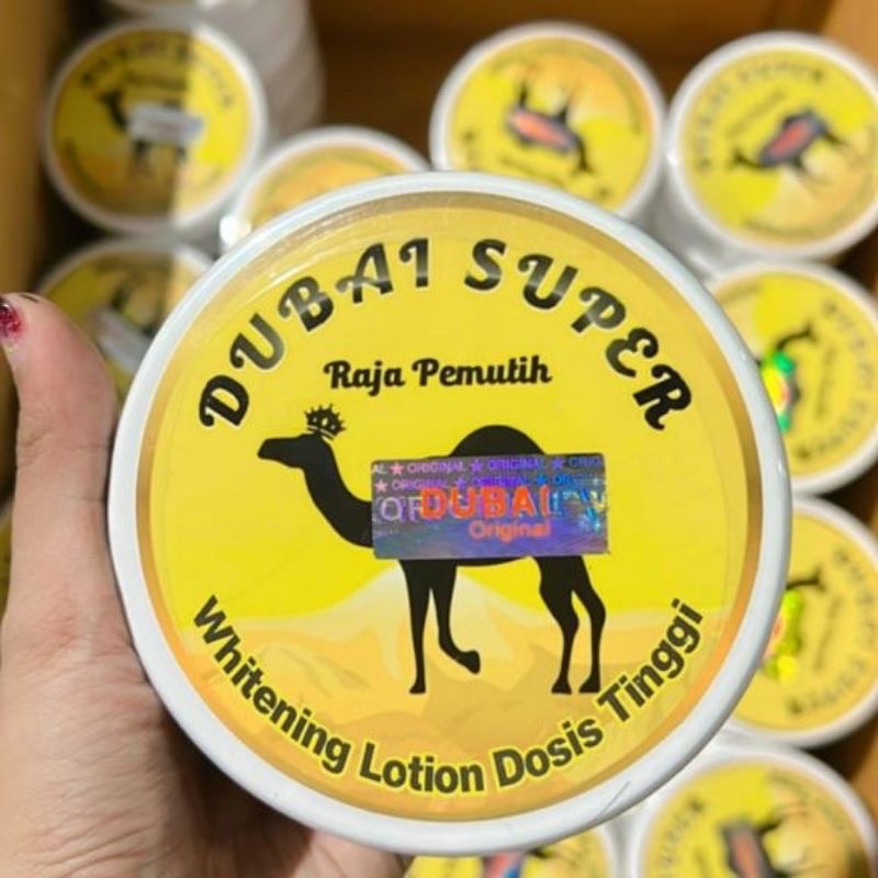 HB Dubai Super | Whitening Lotion Dosis Tinggi ORIGINAL | HB DUBAI SUPER DOSTING