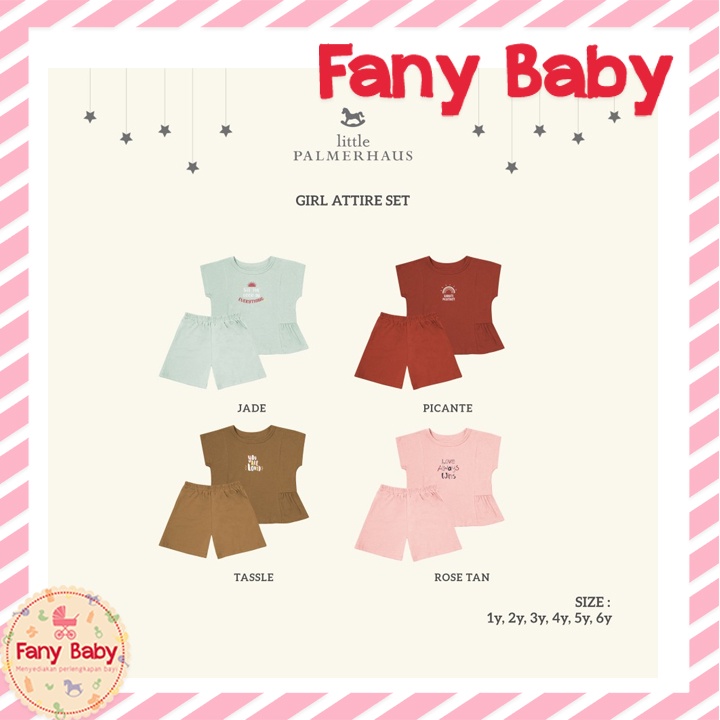 LITTLE PALMERHAUS GIRLS ATTIRE SET 5LL