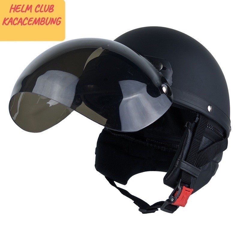 HELM BOGO CHIPS COKLAT dan HITAM