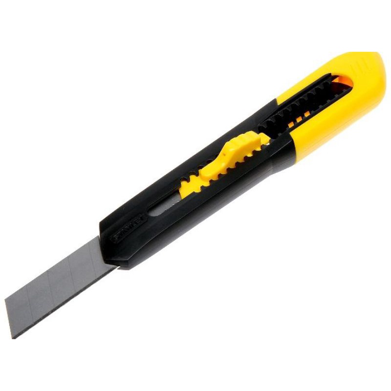 

Pisau Cutter 9mm Quick Point Snap Off Knife 010151 Stanley