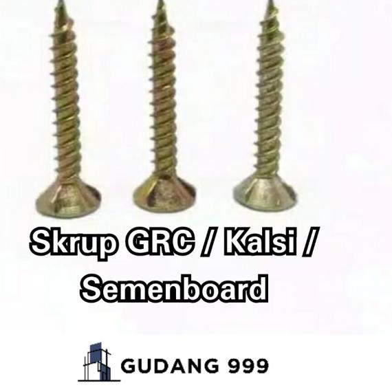 SKRUP GRC / SEKRUP KALSIBOARD / SKRUP SUNRAY / SCREW KALSI 6x1 1000PCS