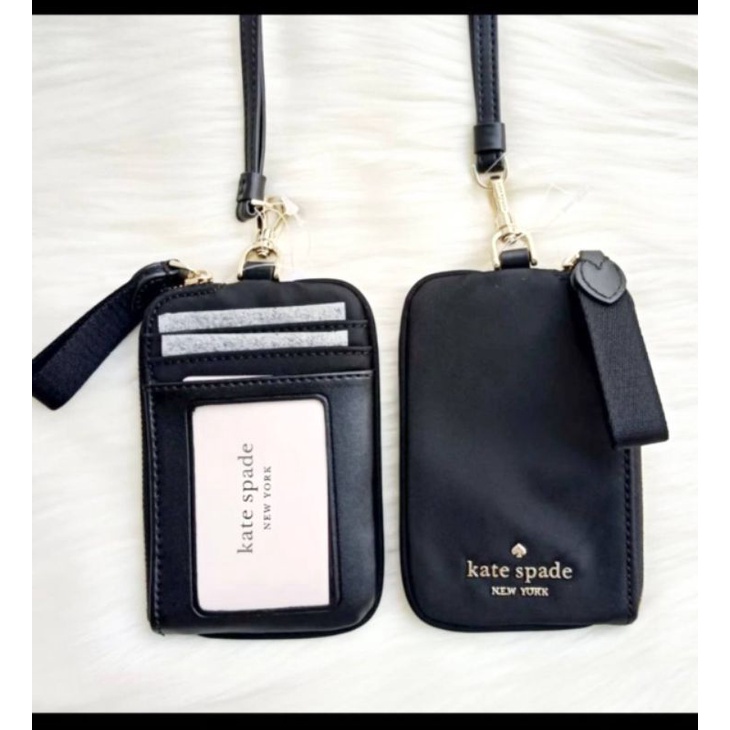 

KS Lanyard Chealsea Nylon Black || KATE SPADE