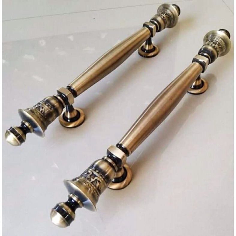 Handle pegangan pintu LC 45 cm gagang pintu bahan kuningan awet tahan lama minimalis elegan