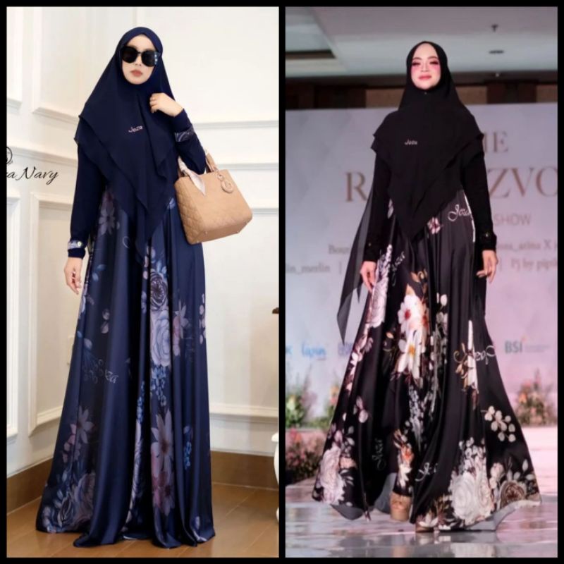 [JOZA DAILY CLOTHING] GAMIS  syari printing terbaru " ESPERANZA " By Joza Clothing