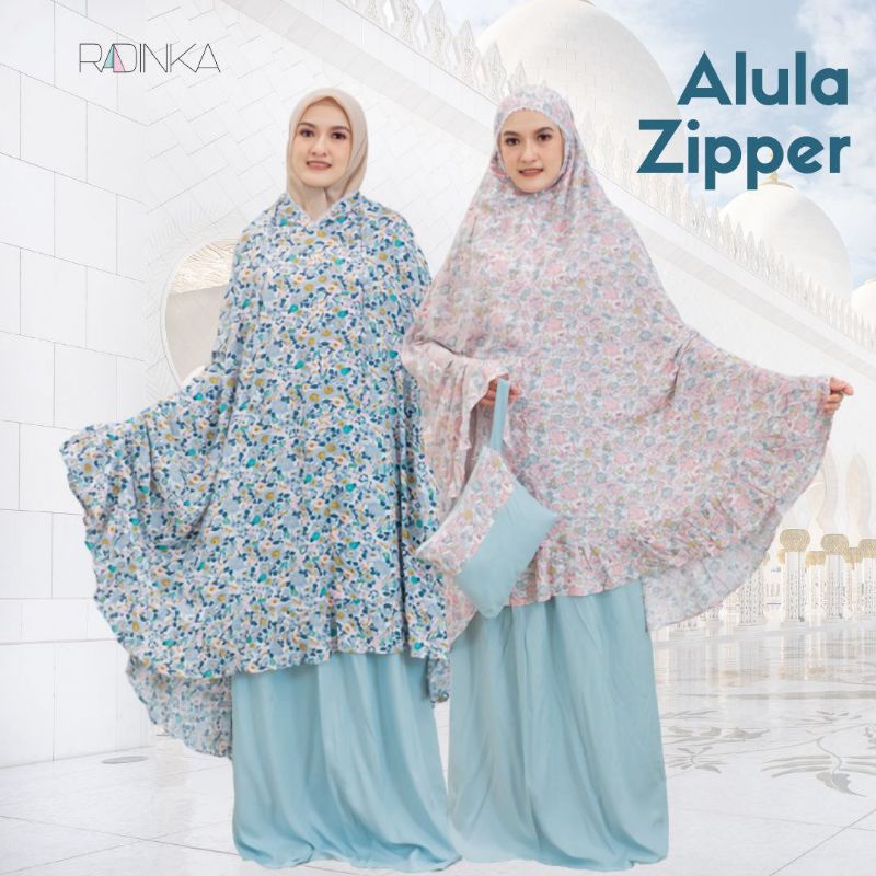 MUKENA ZIPER ALULA BY RADINKA