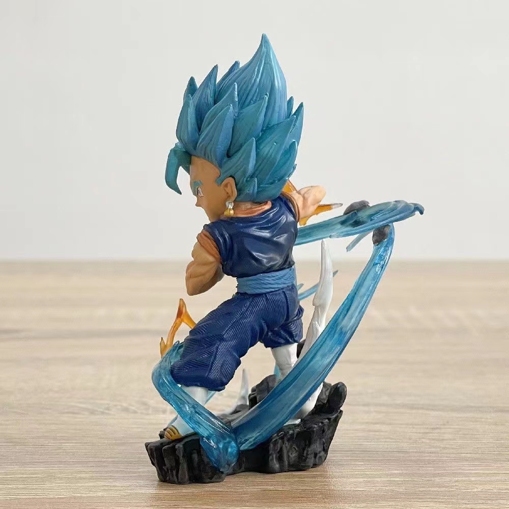 Mainan Action Figure Model Anime Dragon Ball Z Versi Q Vegeta Untuk Hadiah Anak