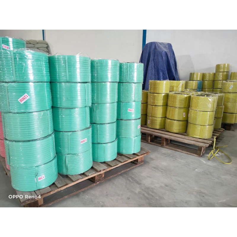 

Tali strapping band hijau 12 x 8 kg semiautomatic ato Gasper