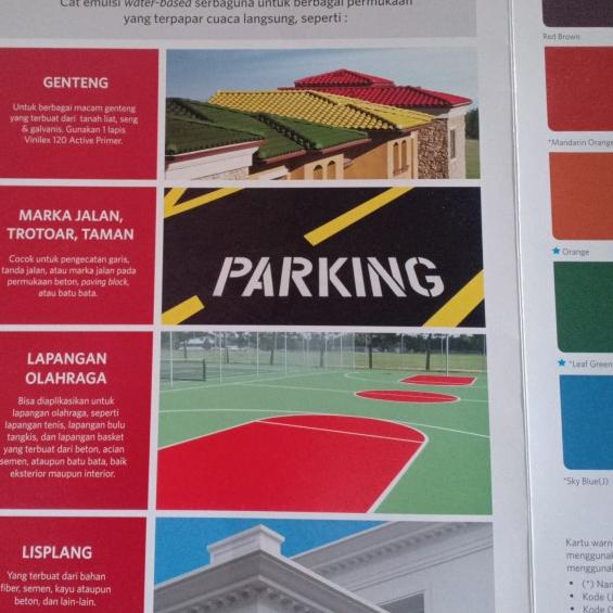 Cat Genteng Matex Oplosan Galon 2.5L