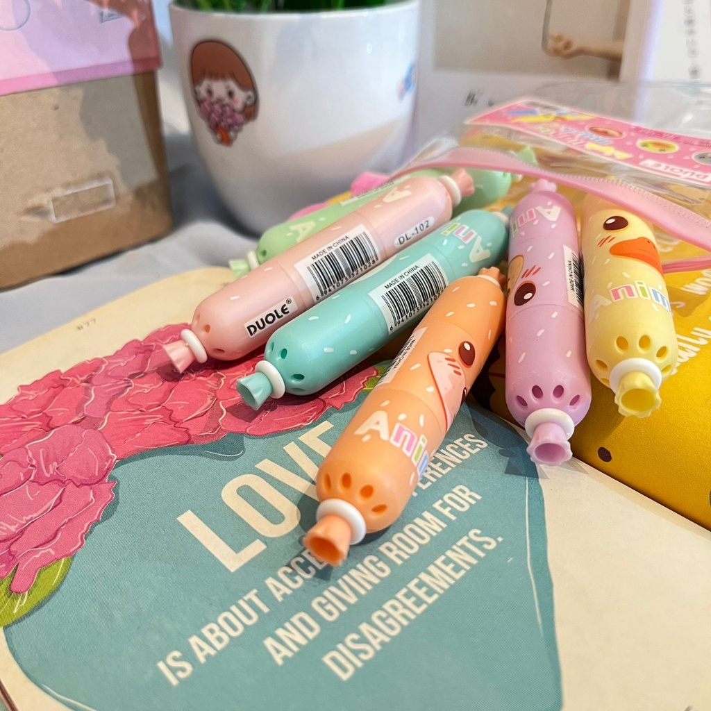 

STABILO PASTEL 1 SET BENTUK SOSIS ISI 6 WARNA LENGKAP HARGA TERMURAH SPIDOL 1PACK WARNA-WARNI