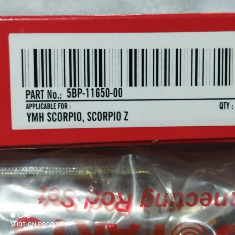 stang seher stang piston 5 BP Scorpio, Scorpio z non ori