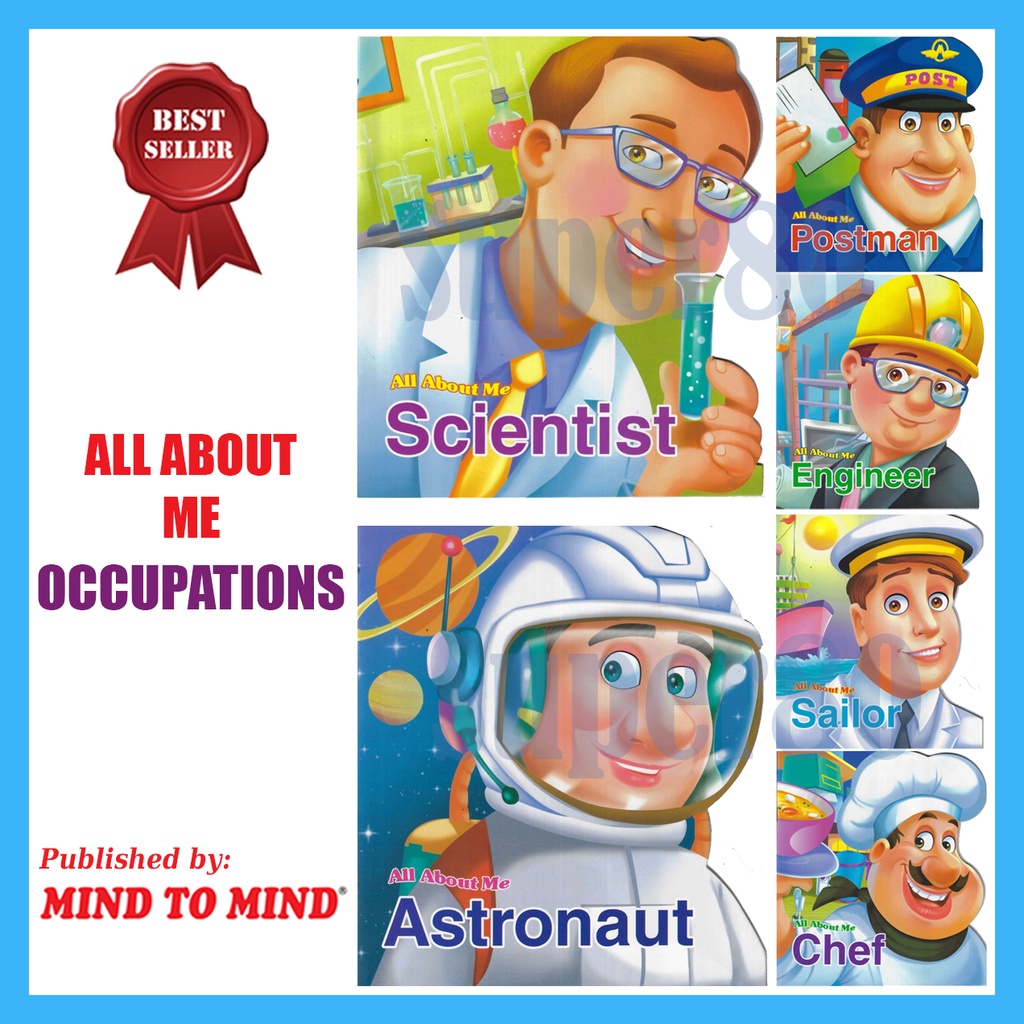 English Story Book All About Me Occupation Mind To Mind Buku Cerita Anak Bahasa Inggris