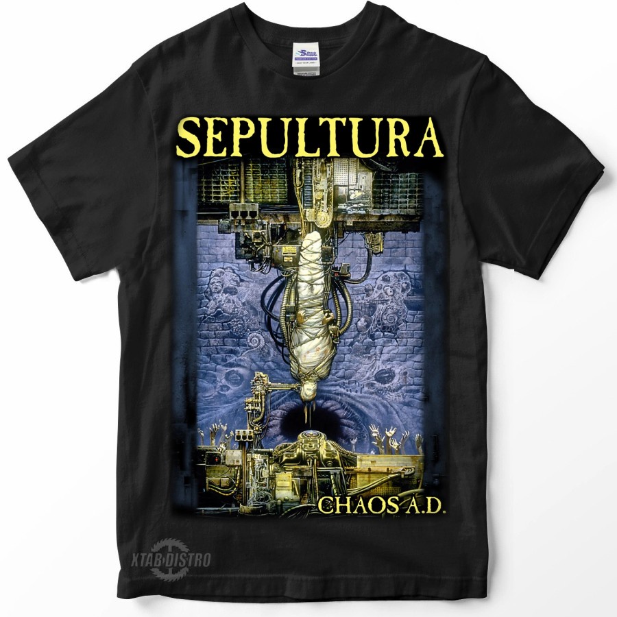 Kaos SEPULTURA CHAOS AD Kaos Band Kaos Metal Pantera Megadeth Korn