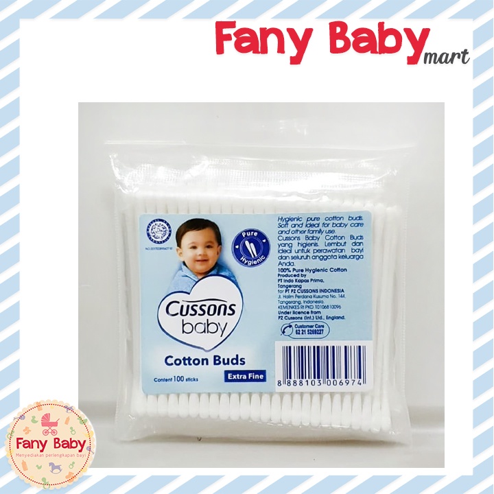 CUSSONS COTTON BUDS 100'S / EXTRA FINE