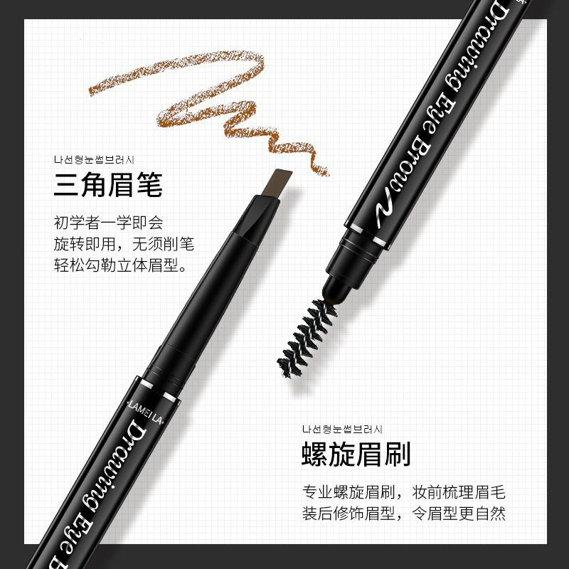 Pensil Alis LAMEILA Eyebrow Pencil Eyebrow Pen 7 Warna Pencil Alis Lameila