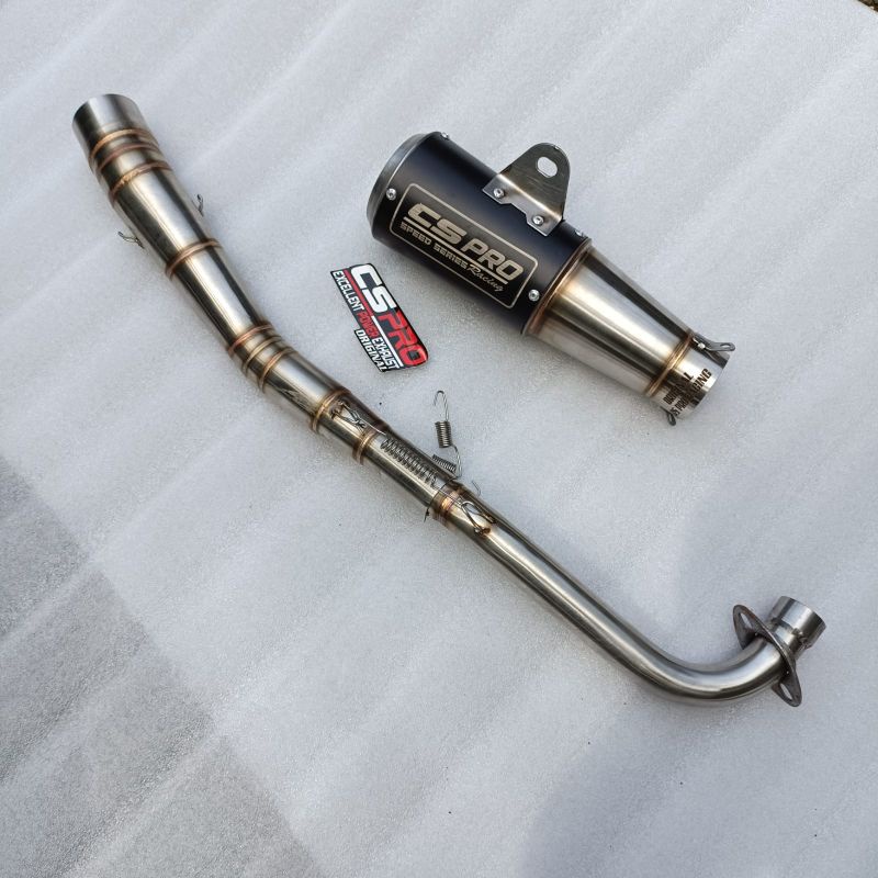knalpot raacing jupiter mx 135,jupiter z,supra,vega r,zr,blade /knalpot cs pro original