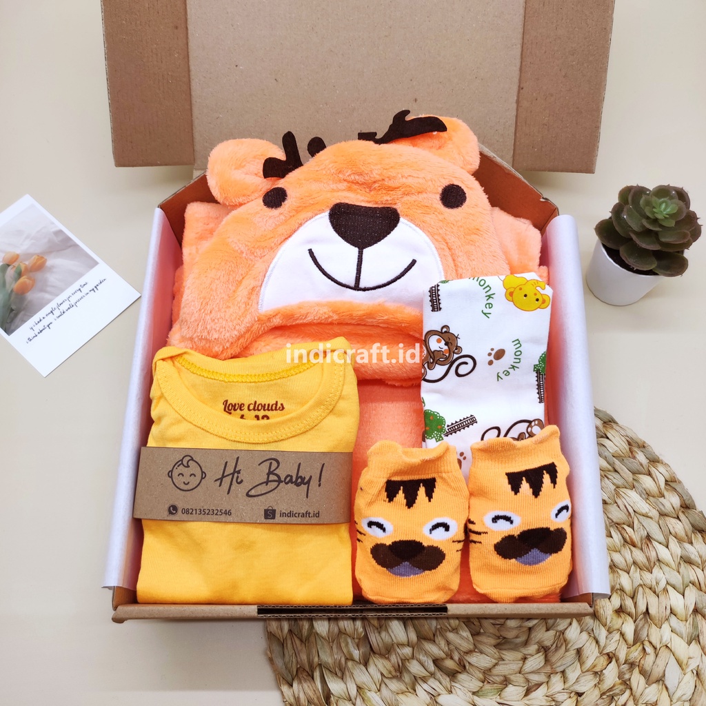Hampers Bayi New Born Laki-Laki Perempuan / Baby Gift Set / Kado Bayi Cewek Cowok Baru Lahir