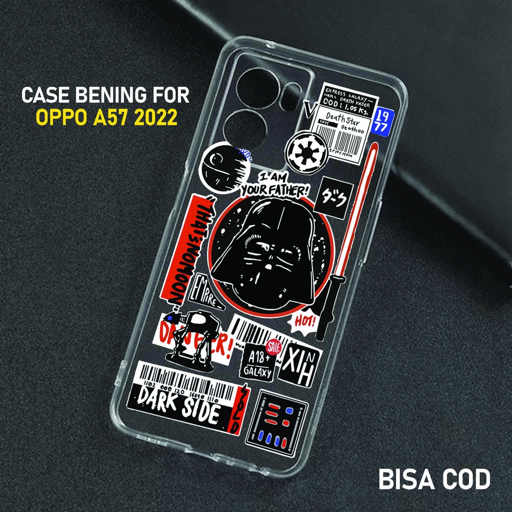 NEW CLEAR CASE - Case Oppo A57 2022 / A77S - Case Bening Oppo A57 2022 Terbaru - Case Transparant Op