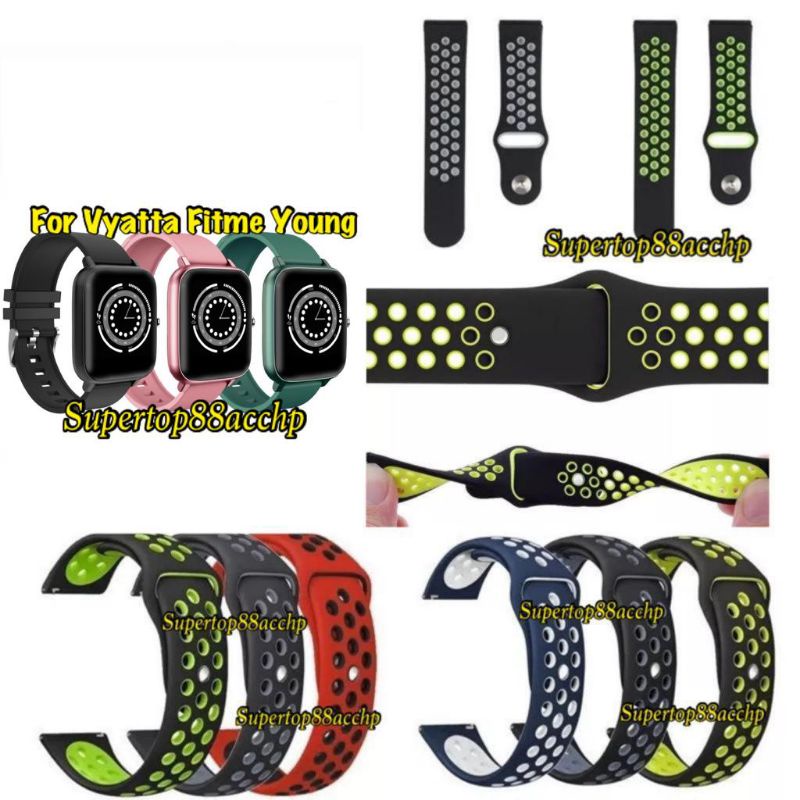 Tali Jam Strap Vyatta Fitme Young - Nike Rubber Silikon Sporty