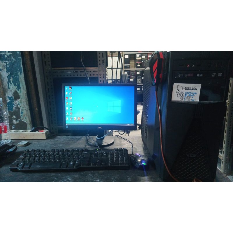 Pc Gaming Amd A4/Ram 4-8Gb/HDD 250Gb, Layar 16-19 in