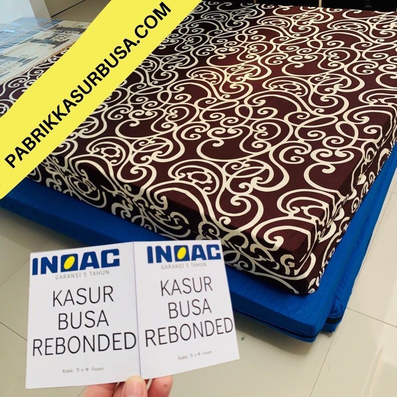 INOAC KASUR BUSA REBONDED INOAC 180x200x10 , anti gembos