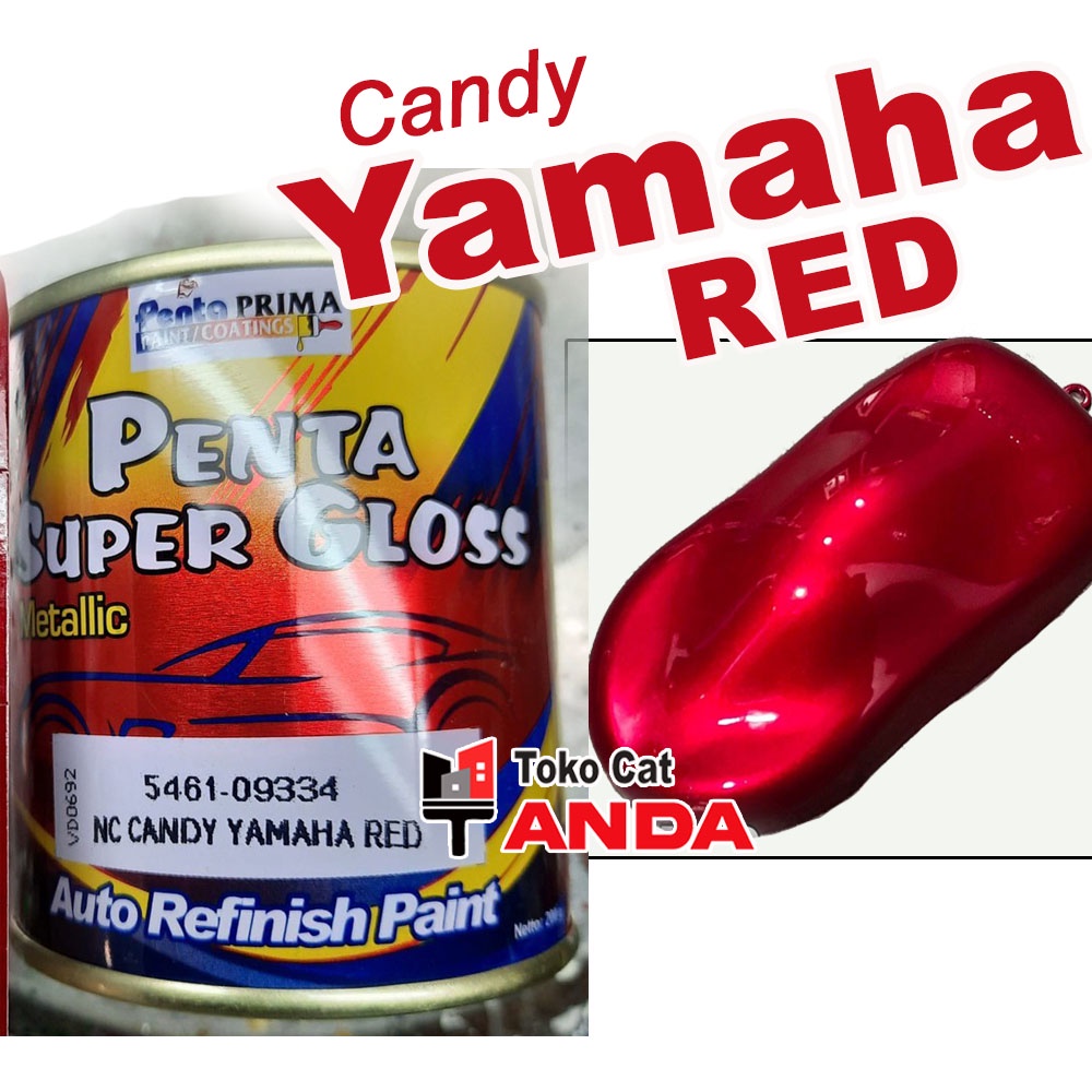 Cat Penta CANDY YAMAHA RED - candy yamaha red - cat Candy Merah yamaha