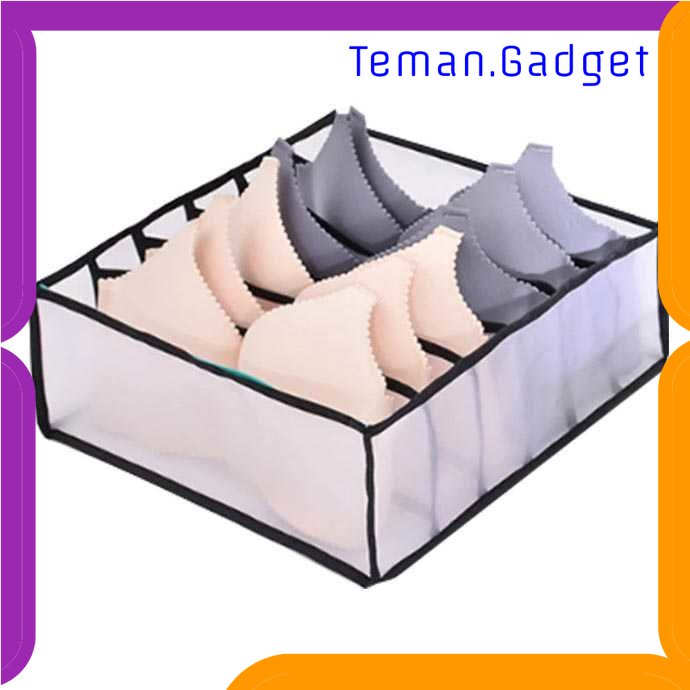 TG-TRV Junejour Kotak Sekat Pakaian Closet Organizer Storage Box - M1467