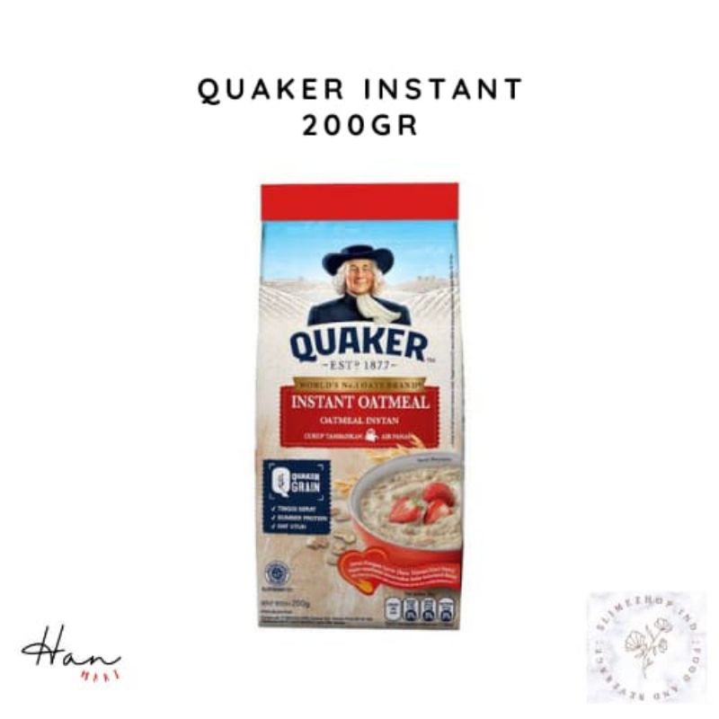 

Quaker Instant oatmeal 200gr