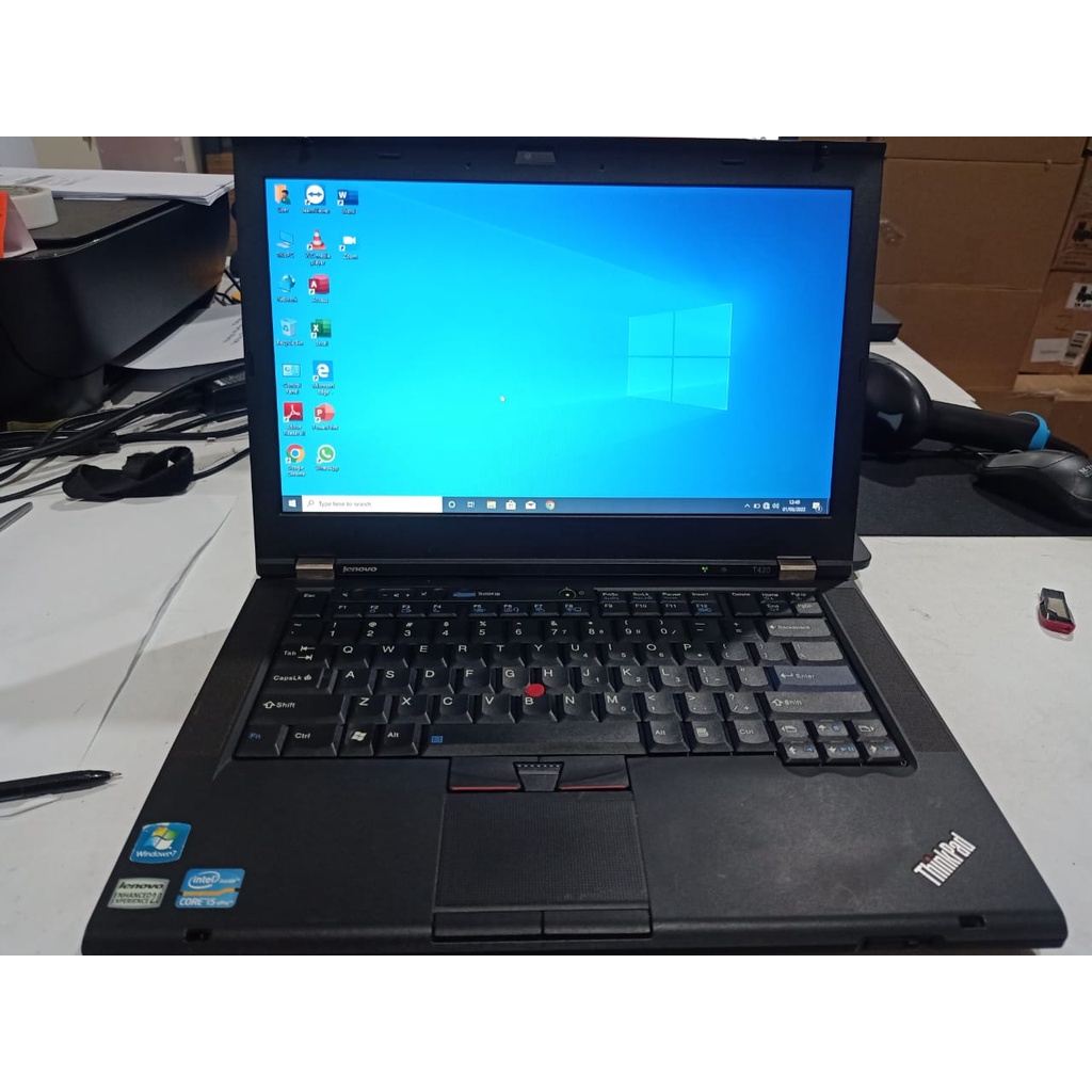 Laptop Lenovo ThinkPad T420 I T430 CORE CORE i5 RAM 8 SSD 256 MULUS NO MINUS SUPER MURAH