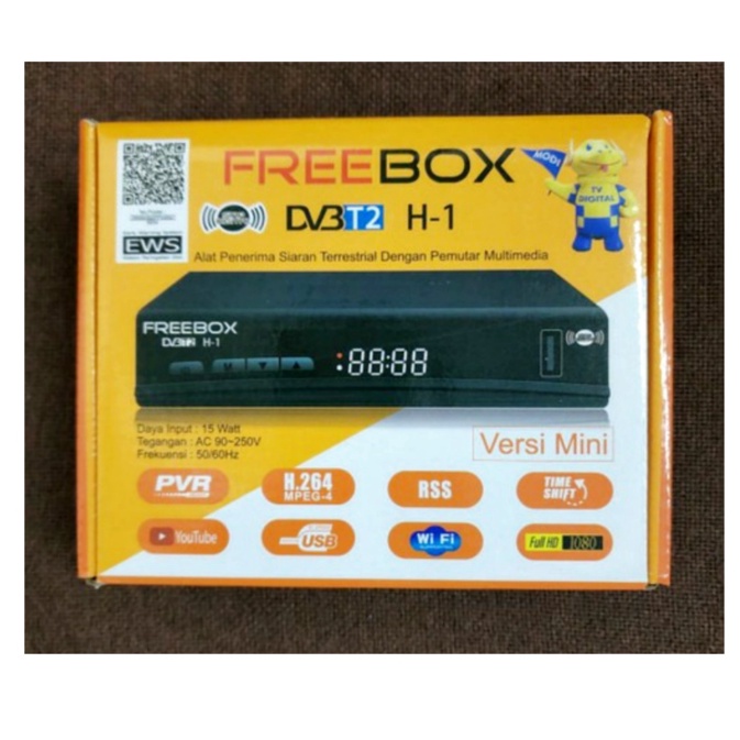 STB FREEBOX TV DIGITAL T2 H1 DVB