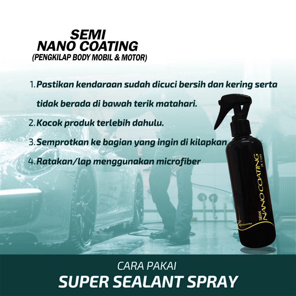 Super Spray Sealent Semi Nano Coating /Protection Quick Sealant Wax