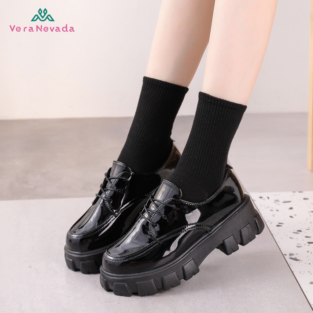 Vera Nevada Sepatu Wanita Sneakers Wedges  Shoes #VN1169